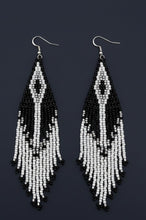 Load image into Gallery viewer, The Moonlight Cascade - Beaded - Earrings