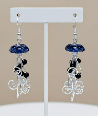The Adrift Jellyfish - Earrings