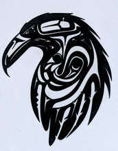 Load image into Gallery viewer, Celtic Raven - Metal art