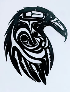 Celtic Raven - Metal art