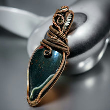 Load image into Gallery viewer, Bloodstone - Copper - Pendant