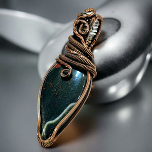 Bloodstone - Copper - Pendant