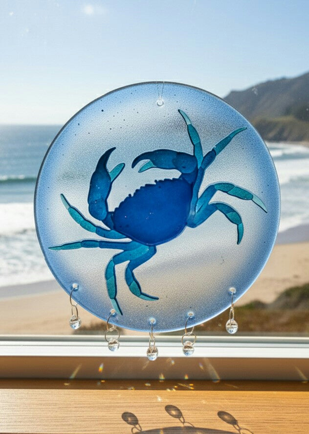 Tides of Transformation - Crab - Sun Catcher