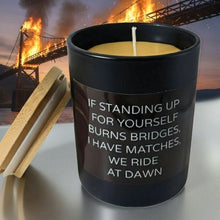 Load image into Gallery viewer, The Bridge Burner's Fuel - Candle