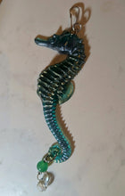 Load image into Gallery viewer, The Aventurine Anchor - Seahorse - Sun catcher