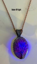 Load image into Gallery viewer, The Fire and Ice - Necklace - Ruby in Kyanite