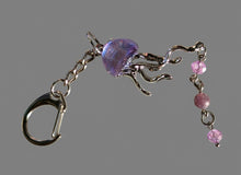 Load image into Gallery viewer, The luminescent Talisman - Jellyfish - keychain