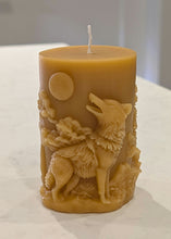 Load image into Gallery viewer, Full Moon Wolf Echoes - Wolf - Candle