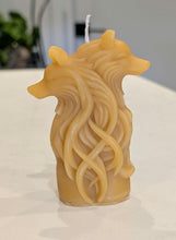 Load image into Gallery viewer, The Spirit Guide - Wolf - Candle - Raven Stone