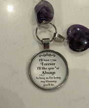 Load image into Gallery viewer, The Everlasting Bond - Keychain - Amethyst