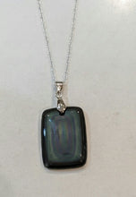 Load image into Gallery viewer, Root and Reflection - Necklace - Rainbow Obsidian