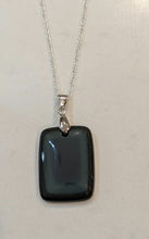 Load image into Gallery viewer, Root and Reflection - Necklace - Rainbow Obsidian
