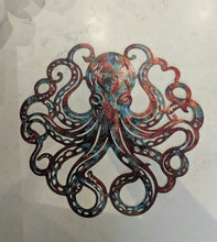 Load image into Gallery viewer, Tidal Whispers - Octopus - Metal Art
