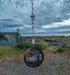 Tree of life - Dragonfly - Angel - Sun Catcher