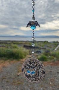 Tree of life - Dragonfly - Angel - Sun Catcher