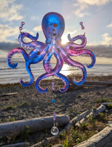 Octopus - Sun catcher - Echo of a Stone