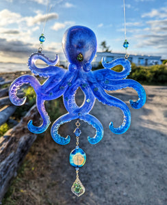 Octopus - Sun catcher - Echo of a Stone