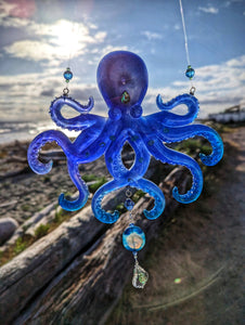 Octopus - Sun catcher - Echo of a Stone