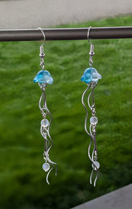 Aura Whispers  - Jellyfish - Earrings