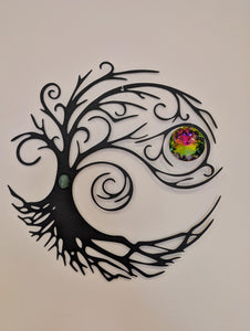 Sun Catcher - Wind swept Tree of life