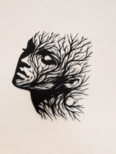 Load image into Gallery viewer, Female formed in tree of life - Metal Art