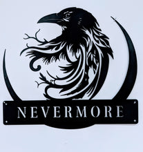 Load image into Gallery viewer, Raven - Nevermore - Metal wall art