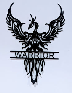 Phoenix - Warrior - Metal Art