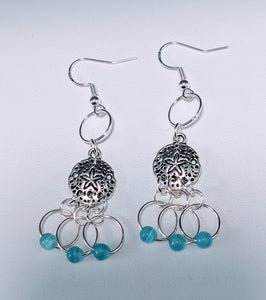 Sand dollar - Earrings