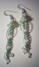 Load image into Gallery viewer, Jellyfish - Earrings - Angel Aura Quartz
