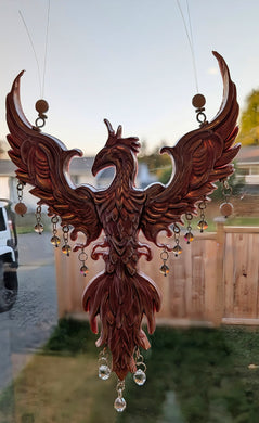 Phoenix Sun Catcher - Embrace your inner transformation