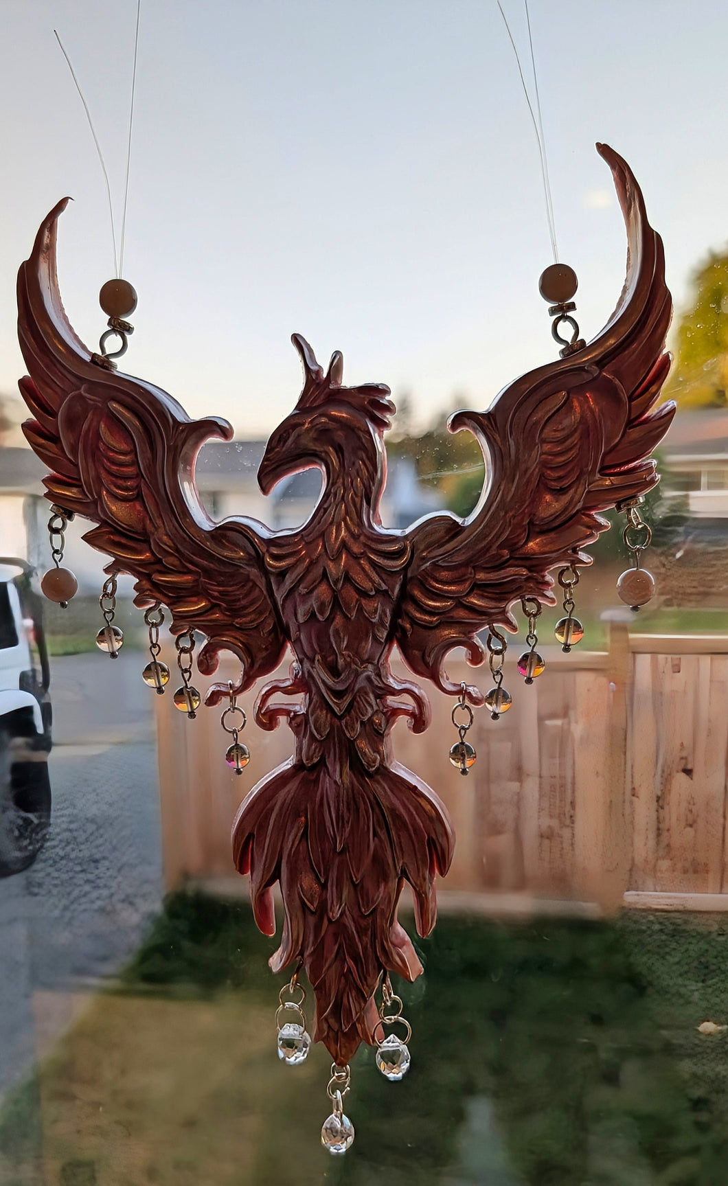 Phoenix Sun Catcher - Embrace your inner transformation