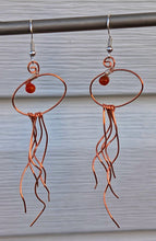 Load image into Gallery viewer, Jellyfish - Earrings - Carnelian