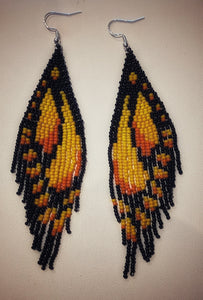 Butterfly wings design - Earrings