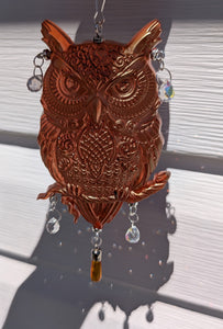 Mystic Forest - Owl - Sun catcher