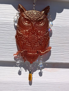Mystic Forest - Owl - Sun catcher