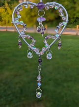 Load image into Gallery viewer, Heart of Serenity - baby Jellyfish - Sun Catcher
