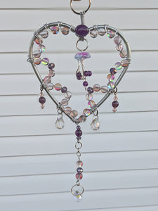 Heart of Serenity - baby Jellyfish - Sun Catcher