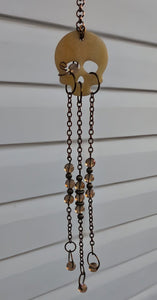 Spirit's Whisper - Skull - Sun Catcher