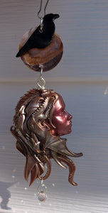 The warrior' s Talisman - Sun Catcher - Raven
