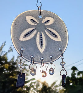 The Abundance -Sand dollar - Sun Catcher