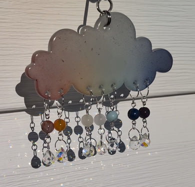 Chakra Cascade Cloud - Sun Catcher