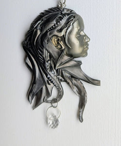 The Dragon Within - Warrior Woman - Sun Catcher