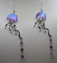 Load image into Gallery viewer, Tides of Transition - Jellyfish - Earrings