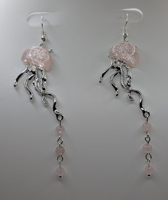 Unconditional Heart Flow - Jellyfish - Earrings