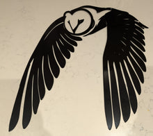 Load image into Gallery viewer, The Silent Seeker - Owl in flight - Metal Art