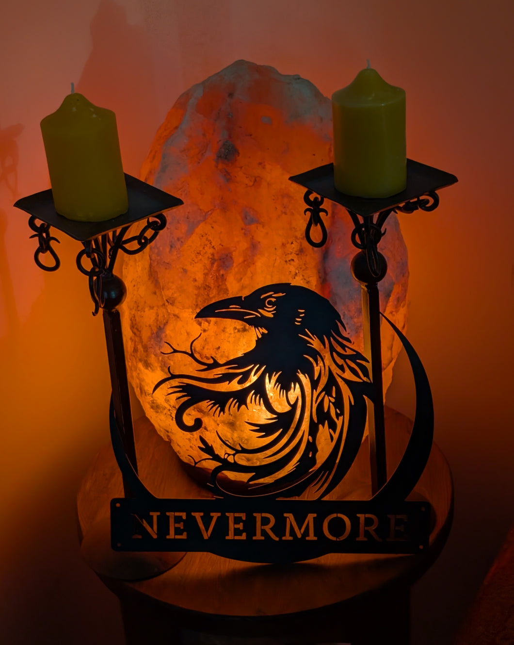 Raven - Nevermore - Metal wall art