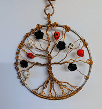 Load image into Gallery viewer, Gothic - Dia Del Alma (Day of Dead )Tree of life   - Raven Stone