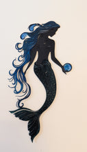 Load image into Gallery viewer, Siren&#39;s Song - Mermaid - Metal art