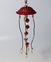 Load image into Gallery viewer, Poinsettia Drop - Ornament - Sun Catcher