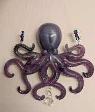 Load image into Gallery viewer, Violet Tide Guardian - Octopus - Sun Catcher